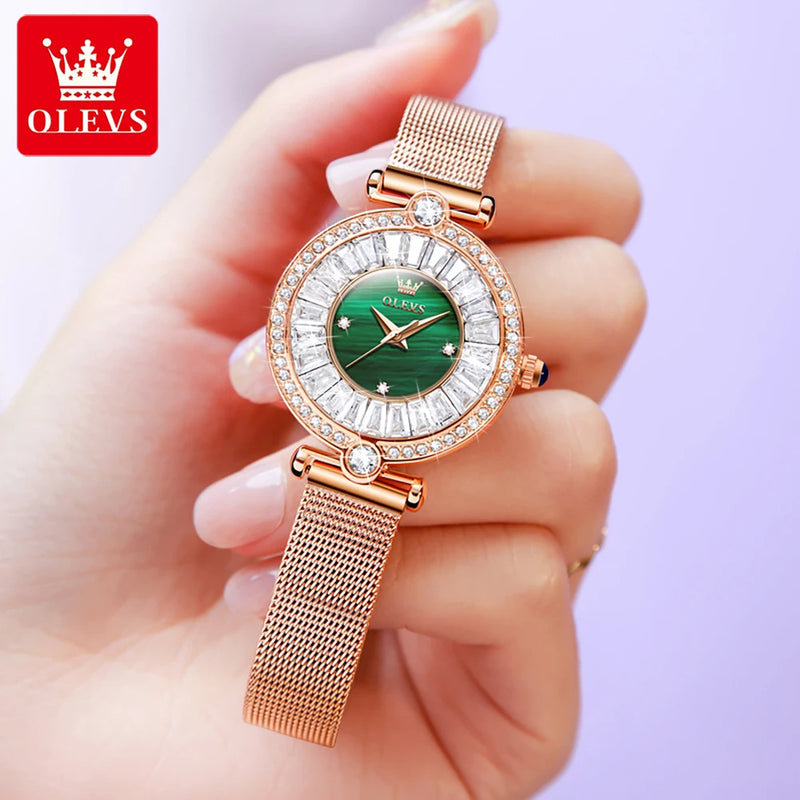 OLEVS Dial Diamond Encrustado