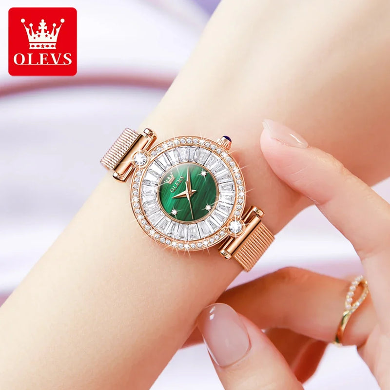 OLEVS Dial Diamond Encrustado