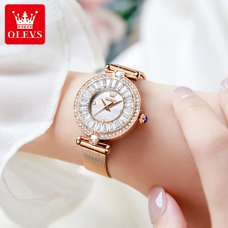 OLEVS Dial Diamond Encrustado