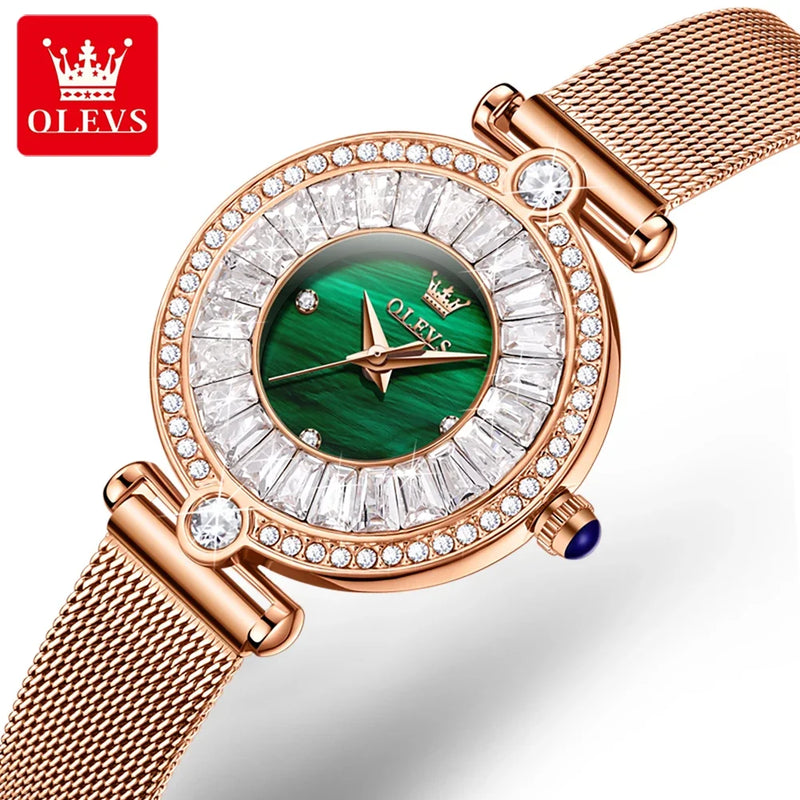 OLEVS Dial Diamond Encrustado