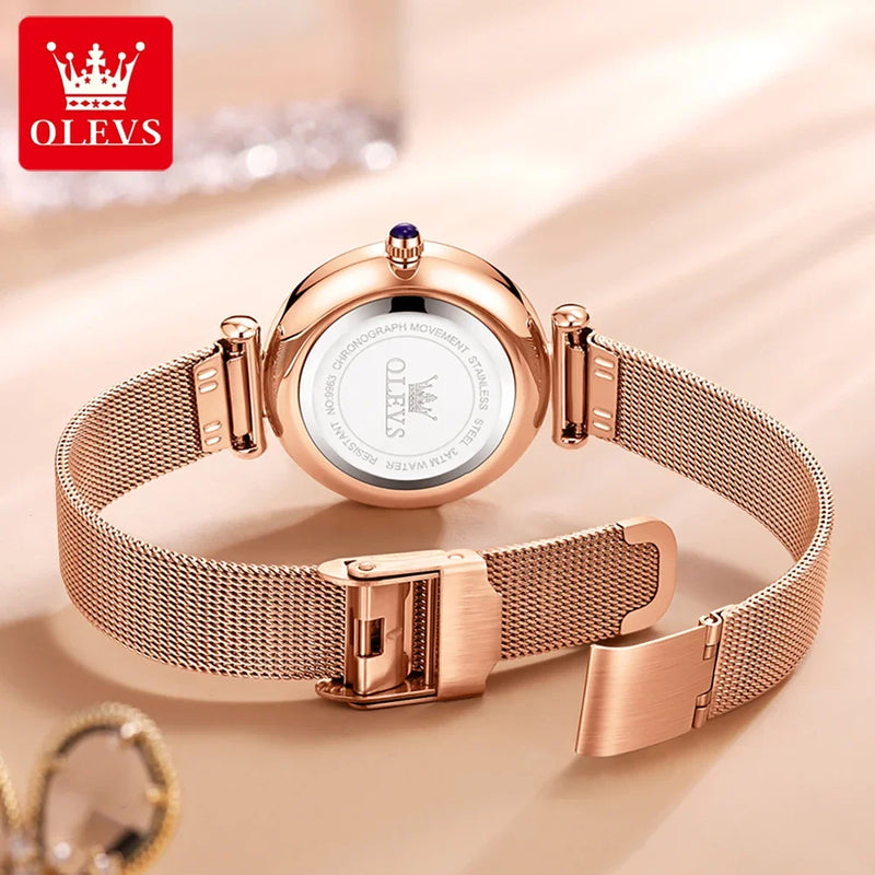 OLEVS Dial Diamond Encrustado